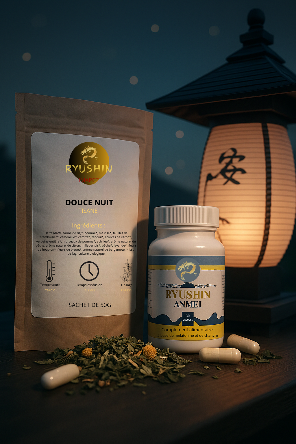 🌙 RYUSHIN ANMEI (安眠) - Sommeil